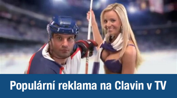 televizní reklama na clavin